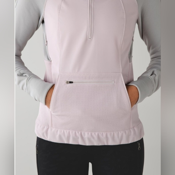 Lululemon Let's Get Visible Hoodie Neutral Blush / Heathered Size 6 Pre-owned - Picture 6 of 15